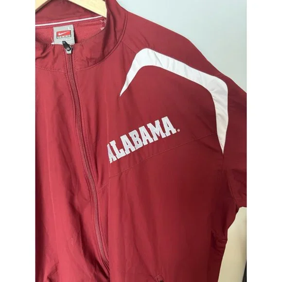 Vintage 90s Nike Alabama Jacket men's Large Fit Storm Football College Preppy